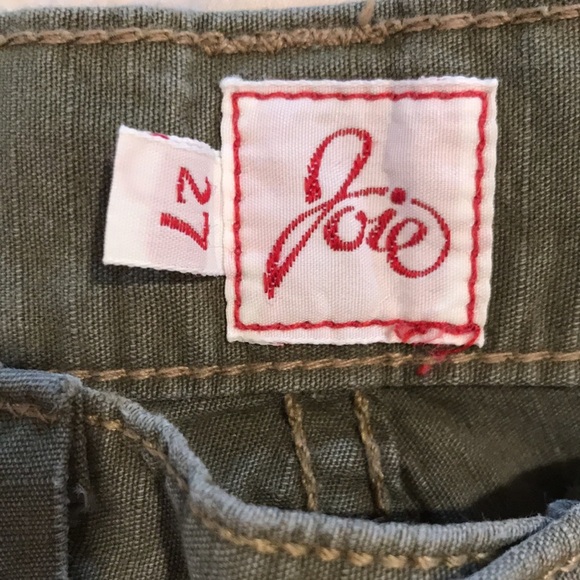 ▪️Joie Army Green Cropped Pants - Picture 11 of 11